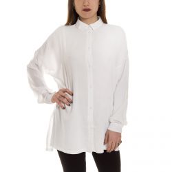 Minimum-Womens Mounia Shirt - White - Camicia Donna Bianca-140840098-000