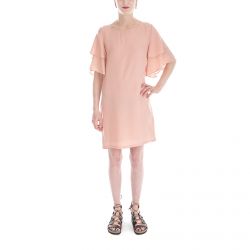 Minimum-Erla Dress - Dusty Pink - Abito Donna Rosa-162530050-518
