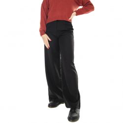 Minimum-Lessa E54 - Pantaloni Donna Neri-20066e54-999