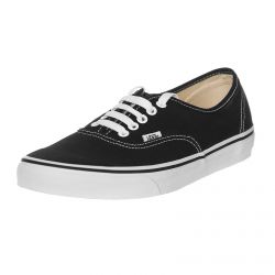 Vans-Authentic Shoes - Black / White - Scarpe Profilo Basso Unisex Nere-VEE3BLK
