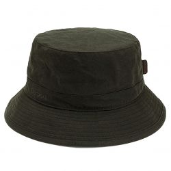 Barbour-Wax Sport Hat Olive - Cappellino da Pescatore Marrone