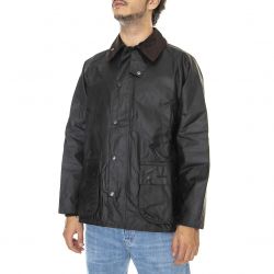 Barbour-Bedale Wax Jacket Rustic - Giacca Invernale Uomo Marrone