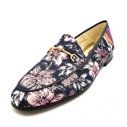 SAM EDELMAN-Womens Loraine Navy  / Multicolored Loafer Shoes -E8519F7402