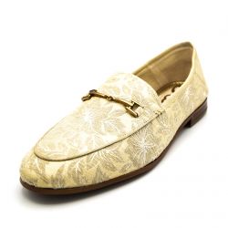 SAM EDELMAN-Womens Loraine Floral Beige  / Multicolored Loafer Shoes-E8519FA251