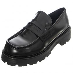 VAGABOND-Womens Cosmo 2.0 Cow Leather Black Shoes Loafer
