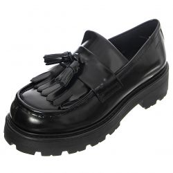 VAGABOND-Womens Cosmo 2.0 Cow Leather Black Loafer Shoes-VBS5449-204-20