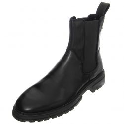 VAGABOND-Johnny 2.0 Cow Leather Black - Stivaletti Profilo alla Caviglia Uomo Neri