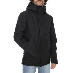 Elvine-Barnard Hooded Jacket - Black - Giacca Invernale con Cappuccio Uomo Nera-330100-110
