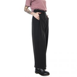 Elvine-Womens Sandi Pants - Black - Pantaloni Donna Nero-330287-110