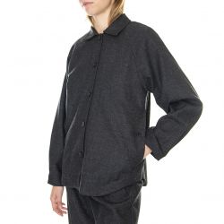 Elvine-Womens Marilla Black Melange Shirt-330760-BLK
