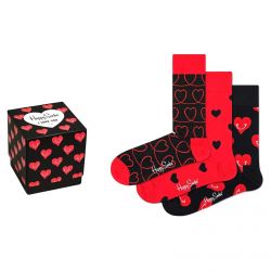 HAPPY SOCKS-Happy Socks I Love You Gift Box - Multicolored - Set da Tre Paia di Calzini Multicolore -87120USPP0007