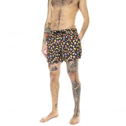 HAPPY SOCKS-Mens Junk Food 9300 Multicoloured Swim Shorts-JUN116-9300