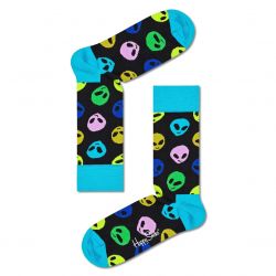 HAPPY SOCKS-Alien Sock 9300 - Calzini Neri / Multicolore-ALI01-9300