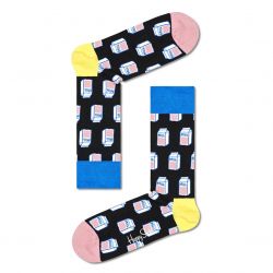 HAPPY SOCKS-Milk Sock 9300 - Calzini Blu / Multicolore-MLK01-9300
