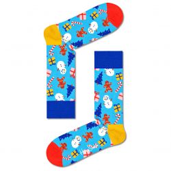 HAPPY SOCKS-Bring It On Sock 6300 - Calzini Blu / Multicolore-BIO01-6300