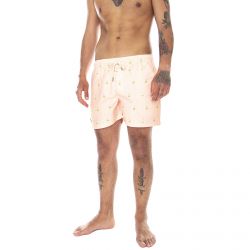 OAS-Mens Peary Orange Swim Shorts-5001-103