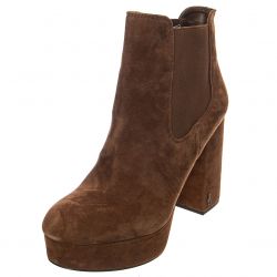 SAM EDELMAN-Womens Abella Brown Ankle Boots-G6788L1200