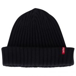 Levis-Ribber Hat - Regular Black - Cappellino a Cuffia Nero-225186-00006-LE059