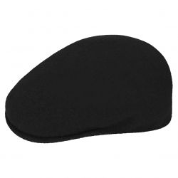 Kangol-504 Kangol Cap Black - Cappellino a Coppola Nero