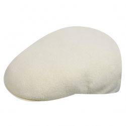Kangol-504 Kangol Cap White - Cappellino a Coppola Bianco