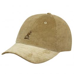 Kangol-Cord Baseball Beige Hat