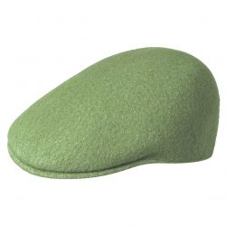 Kangol-Seamless Wool 507 Oil Green - Cappellino a Coppola Verde
