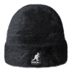 Kangol-Furgora Cuff Beanie Black - Cappellino a Cuffia Nero