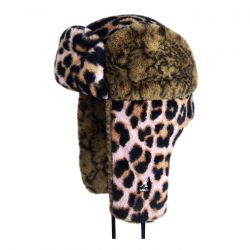 Kangol-Wild Fur Trapper Pepto / Mahogany Hat