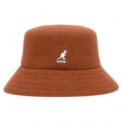 Kangol-Wool Lahinch Mahogany - Cappello da Pescatore Marrone