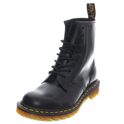 DR.MARTENS-Unisex 1460 Black Smooth Ankle-Profile Boots