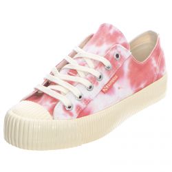 Superga-Unisex 2489-Tiedye Cotu Paura Red Coral / White Shoes-S111JHW-A0E