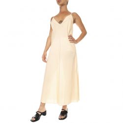 ALESSIA SANTI-Womens Nocciola Brown Dress