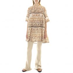 ALESSIA SANTI-Womens Leone / Salina / Bianco Short Dress