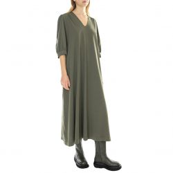 ALESSIA SANTI-Womens Jersey Mirto Green Dress