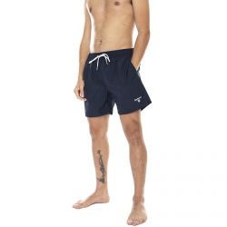 Barbour-Mens Essential Navy Swim Shorts -MSW0019
