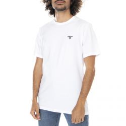 Barbour-Mens Sports White T-Shirt -MTS0331-WH11-SS21