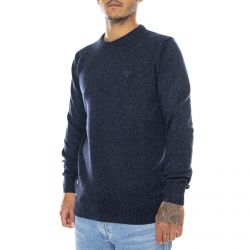 Barbour-Mens Tisbury Navy Sweater-MKN0844-NY91-FW21