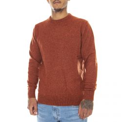 Barbour-Mens Tisbury Brick Sweater-MKN0844-RE71-FW21