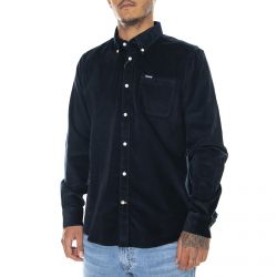 Barbour-Mens Ramsey Navy Shirt-MSH5001-NY91-FW21