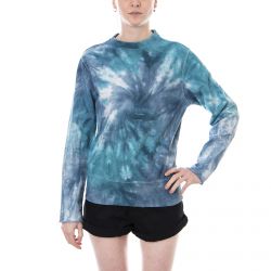 Champion-Tie-Dye Crewneck Sweatshirt - Multicoloured - Felpa Girocollo Donna Multicolore-211888-BS058