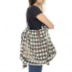 ALESSIA SANTI-021SD90004 Black / Burro Crossbody Bag