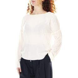 ALESSIA SANTI-Womens Blusa 021SD45007 Champagne Rose Long-Sleeve T-Shirt