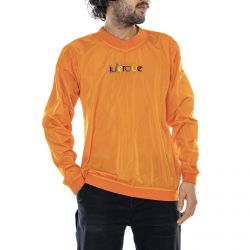 Iuter-Mens Colours Orange V-Neck Sweatshirt-19SISE04-ORANGE