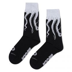 Octopus-Octopus Original Socks - Black - Calzini Neri / Bianchi -CRVR0SX01-BLACK