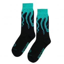 Octopus-Original Black / Green Socks-22SOSX01-BLK