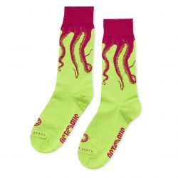 Octopus-Original Purple / Green Socks-22SOSX01-GRN