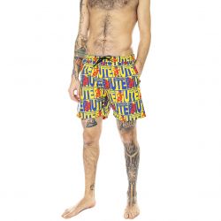 Iuter-Mens Sure Thing Multicolored Swim Shorts-22SITK71-MULTICOLOR