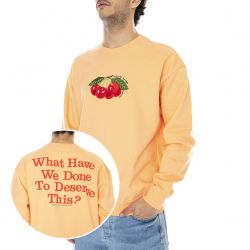Iuter-Mens Cherry Orange Sweatshirt-22SISC73-PEACH