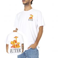 Iuter-Growing Tee White - Maglietta Girocollo Uomo Bianca-22WITS41-WHITE