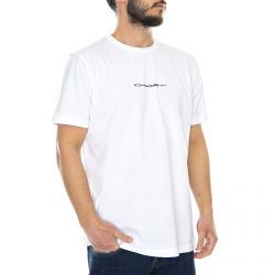 Oakley-Mens College White T-Shirt-FOA400608-100